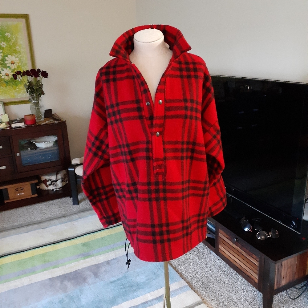 Vintage 1960 L.L.Bean wool overshirt size M - Picture 3 of 12